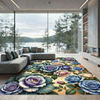 Vintage Rose Garden Collection Rug