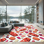 Juicy Watermelon Summer Slice Medley Rug