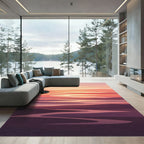 Sunset Hues Winding River Rug