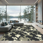 Abstract Camo Speckled Terrain Rug
