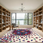 Rainbow Sprinkles Fruit Medley Rug