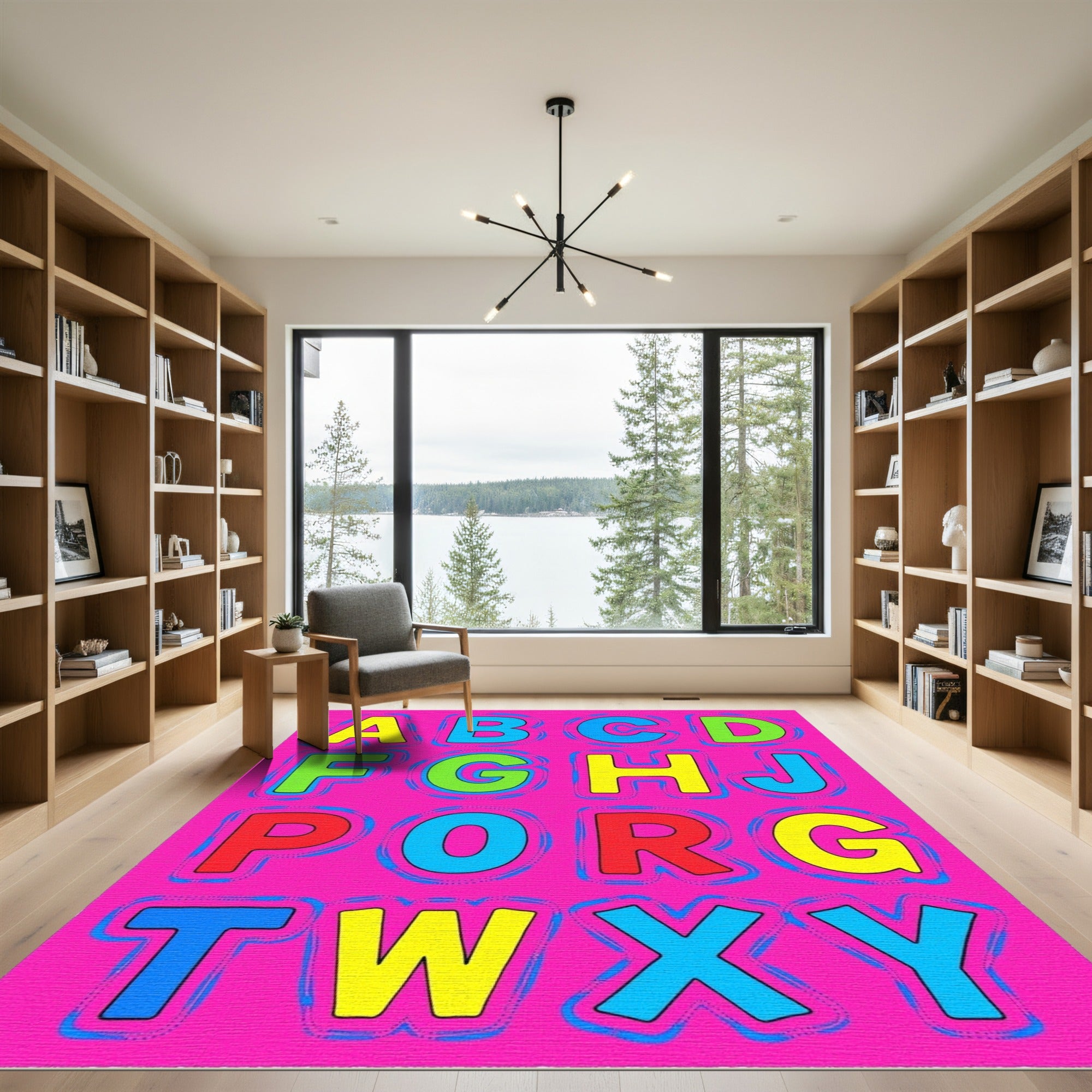 Bright Alphabet Letters Rug