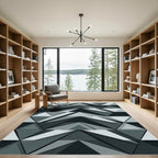 Monochromatic Geometric Layered Triangle Rug