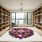 Vibrant Southwest Desert Diamond Art Rug