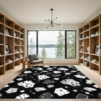 Cosmic Asteroid Constellation Terrazzo Rug