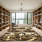 European Garden Villa Archway Gazebo Rug