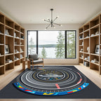 Contemporary Grand Prix Racing Podium Rug