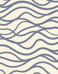 Serene Intersecting Wave Pattern Rug