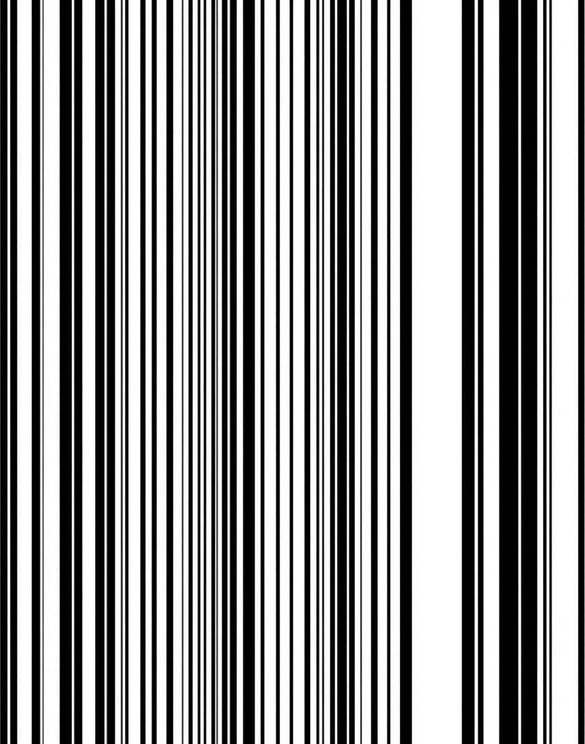 Bold Vertical Line Pattern Rug