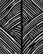 Bold Stripped Geometric Abstract Rug