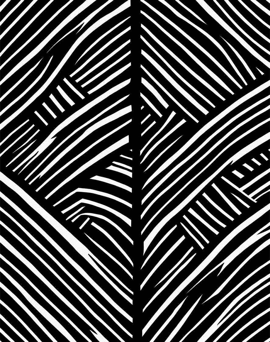 Bold Stripped Geometric Abstract Rug