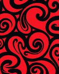Bold Swirl Pattern Rug