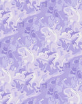 Lavender Abstract Swirl Pattern Rug