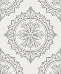 Elegant Floral Mandala Medallion Pattern Rug
