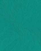 Teal Swirling Linear Flow Rug
