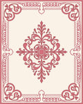 Ornate Paisley Scroll Pattern Rug