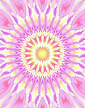 Floral Mandala Bright Radiance Rug