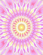 Floral Mandala Bright Radiance Rug