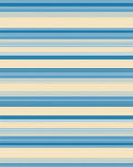Classic Blue Cream Striped Pattern Rug