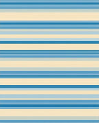 Classic Blue Cream Striped Pattern Rug