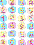 Playful Numbers Pattern Rug