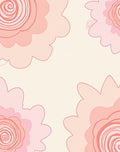 Sweet Floral Shape Pattern Rug