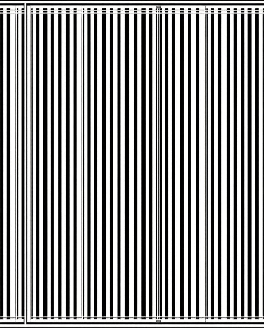 Bold Vertical Stripe Pattern Rug
