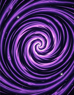 Purple Galaxy Swirl Pattern Rug