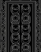 Bold Floral Geometric Pattern Rug