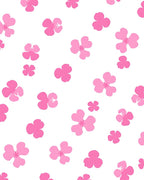 Pink Blossom Ditsy Pattern Rug