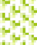 Lime Green Abstract Pixel Design Rug