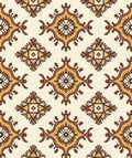 Traditional Floral Scrollwork Pattern Rug