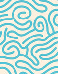 Abstract Swirls Pattern Rug