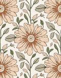 Vintage Floral Pattern Rug