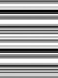 Bold Black White Striped Pattern Rug