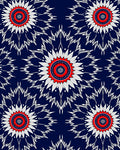 Bold Sunburst Pattern Design Rug