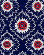 Bold Sunburst Pattern Design Rug