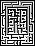 Classic Maze Pattern Rug