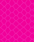 Pink Geometric Mosaic Pattern Rug