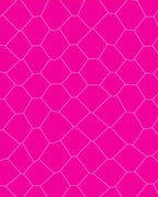 Pink Geometric Mosaic Pattern Rug