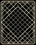 Geometric Diamond Lattice Pattern Rug