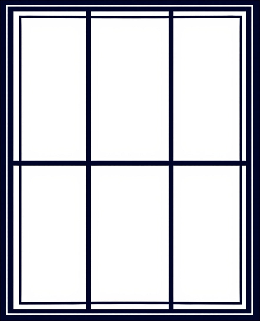 Bold Geometric Grid Design Rug