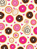 Fun Donut Pattern Delight Rug