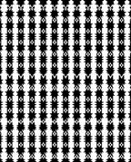 Bold Black White Geometric Stripe Rug