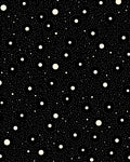 Abstract Starry Night Circles Rug