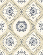 Vintage Floral Inlay Pattern Rug