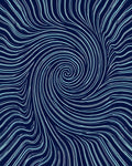 Abstract Swirl Pattern Design Rug