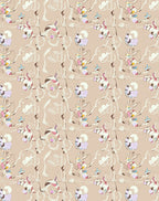 Abstract Whimsical Doodle Patterns Rug