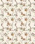 Vintage Floral Vines Inspired Pattern Rug