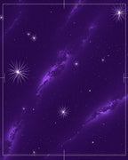 Cosmic Starburst Galaxy Pattern Rug